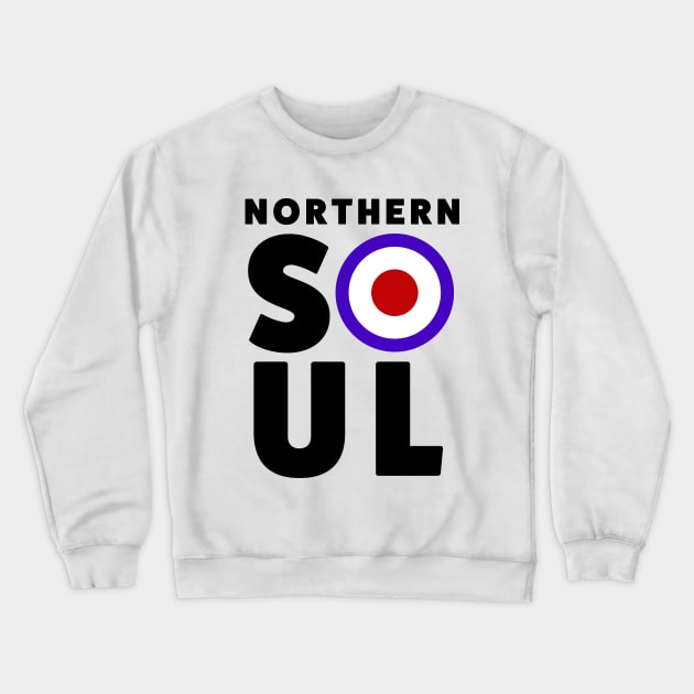 Northern Soul - UK Crewneck Sweatshirt by Room Thirty Four